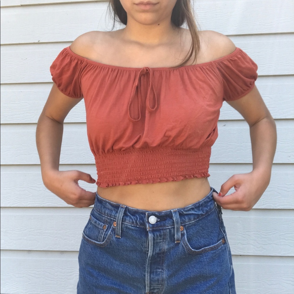 Off the shoulder top